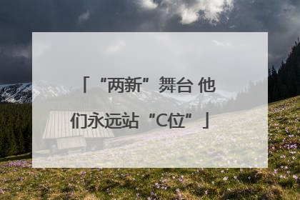 “两新”舞台 他们永远站“C位”