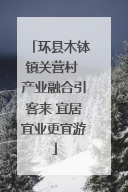 环县木钵镇关营村 产业融合引客来 宜居宜业更宜游