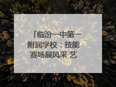 临汾一中第一附属学校：技能赛场展风采 艺体育人谱新篇