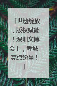 世遗绽放，版权赋能！深圳文博会上，鲤城亮点纷呈！