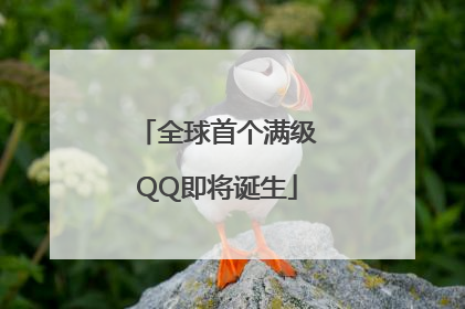 全球首个满级QQ即将诞生