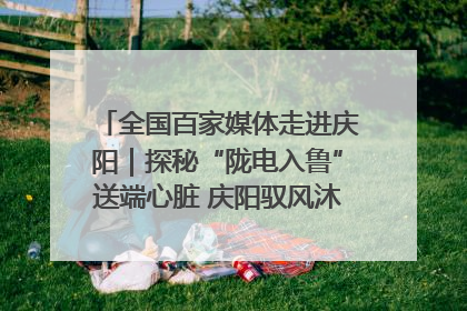 全国百家媒体走进庆阳｜探秘“陇电入鲁”送端心脏 庆阳驭风沐光点亮齐鲁万家