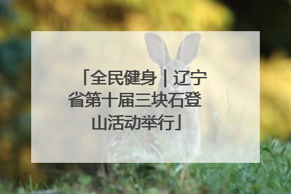 全民健身｜辽宁省第十届三块石登山活动举行