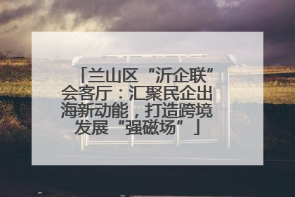 兰山区“沂企联”会客厅：汇聚民企出海新动能，打造跨境发展“强磁场”