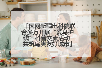 国网新疆电科院联合多方开展“爱鸟护线”科普交流活动 共筑鸟类友好城市
