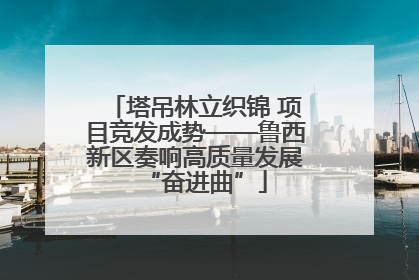 塔吊林立织锦 项目竞发成势——鲁西新区奏响高质量发展“奋进曲”
