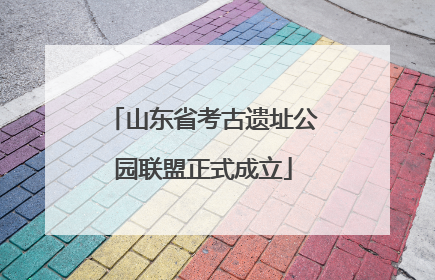 山东省考古遗址公园联盟正式成立