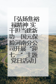 弘扬焦裕禄精神 实干担当建新功—国元保险河南分公司开展“迎七一”主题党日活动