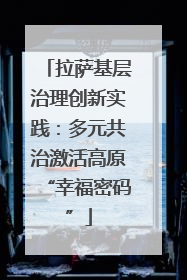 拉萨基层治理创新实践：多元共治激活高原“幸福密码”