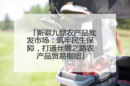 新疆九鼎农产品批发市场：筑牢民生保障，打通丝绸之路农产品贸易枢纽