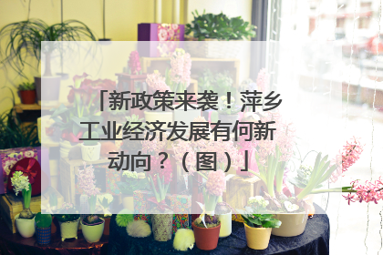 新政策来袭！萍乡工业经济发展有何新动向？（图）