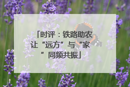 时评：铁路助农让“远方”与“家”同频共振