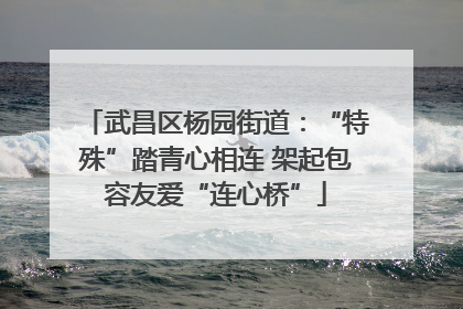 武昌区杨园街道：“特殊”踏青心相连 架起包容友爱“连心桥”