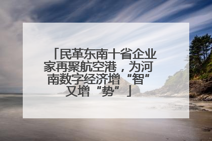 民革东南十省企业家再聚航空港，为河南数字经济增“智”又增“势”