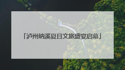 泸州纳溪夏日文旅盛宴启幕