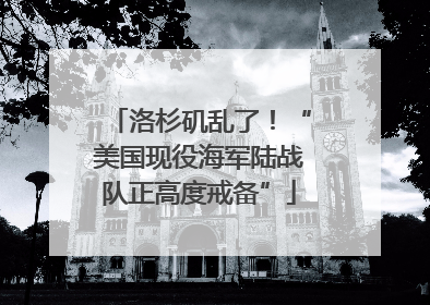 洛杉矶乱了！“美国现役海军陆战队正高度戒备”