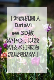 海康机器人DataView 3D数智中心，以数智技术打破物流规划边界