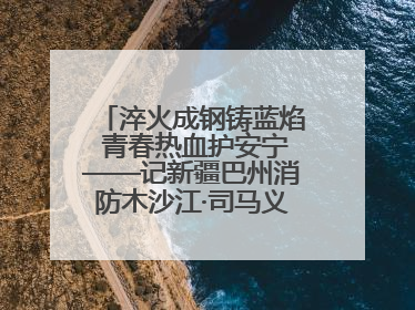 淬火成钢铸蓝焰 青春热血护安宁——记新疆巴州消防木沙江·司马义的逆行人生