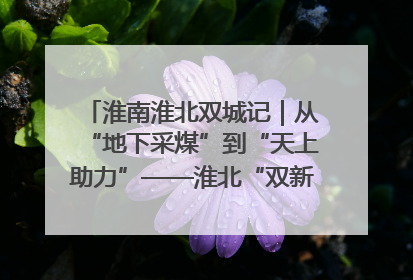 淮南淮北双城记｜从“地下采煤”到“天上助力”——淮北“双新”产业突围记