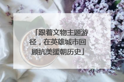 跟着文物主题游径，在英雄城市回顾抗美援朝历史