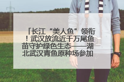 长江“美人鱼”领衔！武汉放流近千万尾鱼苗守护绿色生态——湖北武汉青鱼原种场参加2025年“全国放鱼日”增殖放流活动