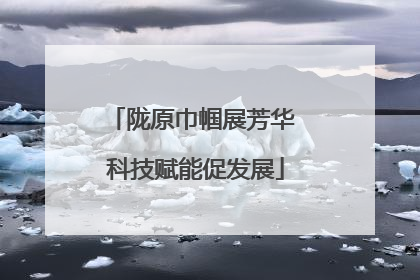 陇原巾帼展芳华 科技赋能促发展