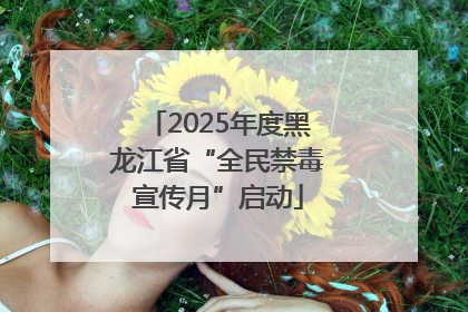 2025年度黑龙江省“全民禁毒宣传月”启动